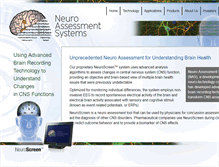 Tablet Screenshot of neuroassessments.com